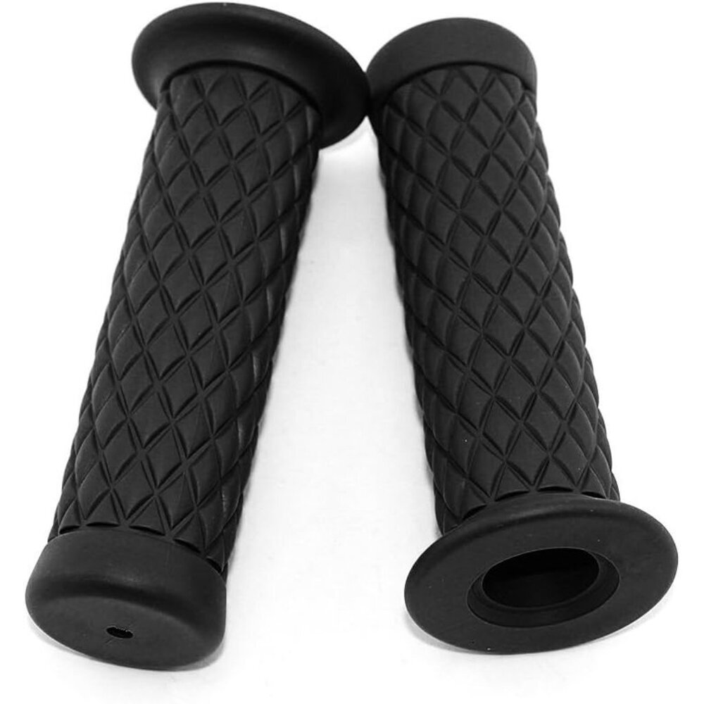 Motorcycle Grips Non Slip Rubber Bar End Thruster Grip 7/8" 22mm 24mm Motorcycle